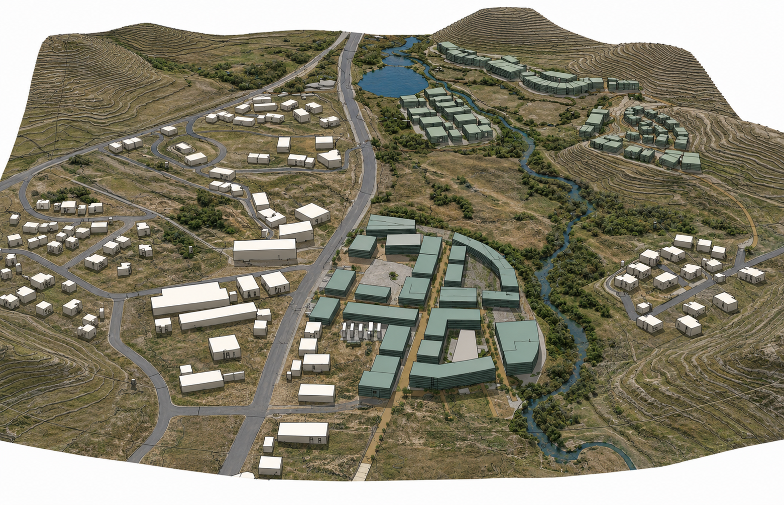 Photogrammetry Terrain-Based 3D Model 1